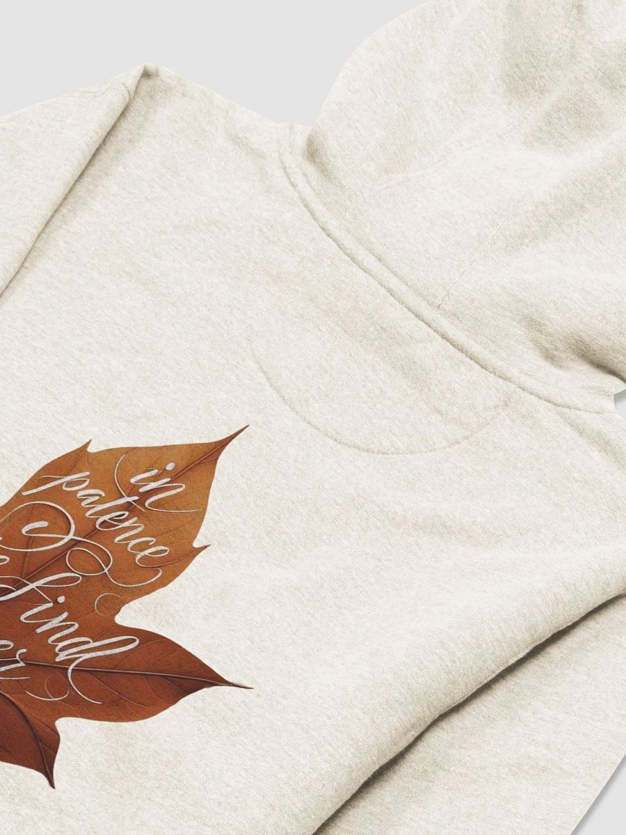 Maple Leaf Prayer Unisex Hoodie product image (4)
