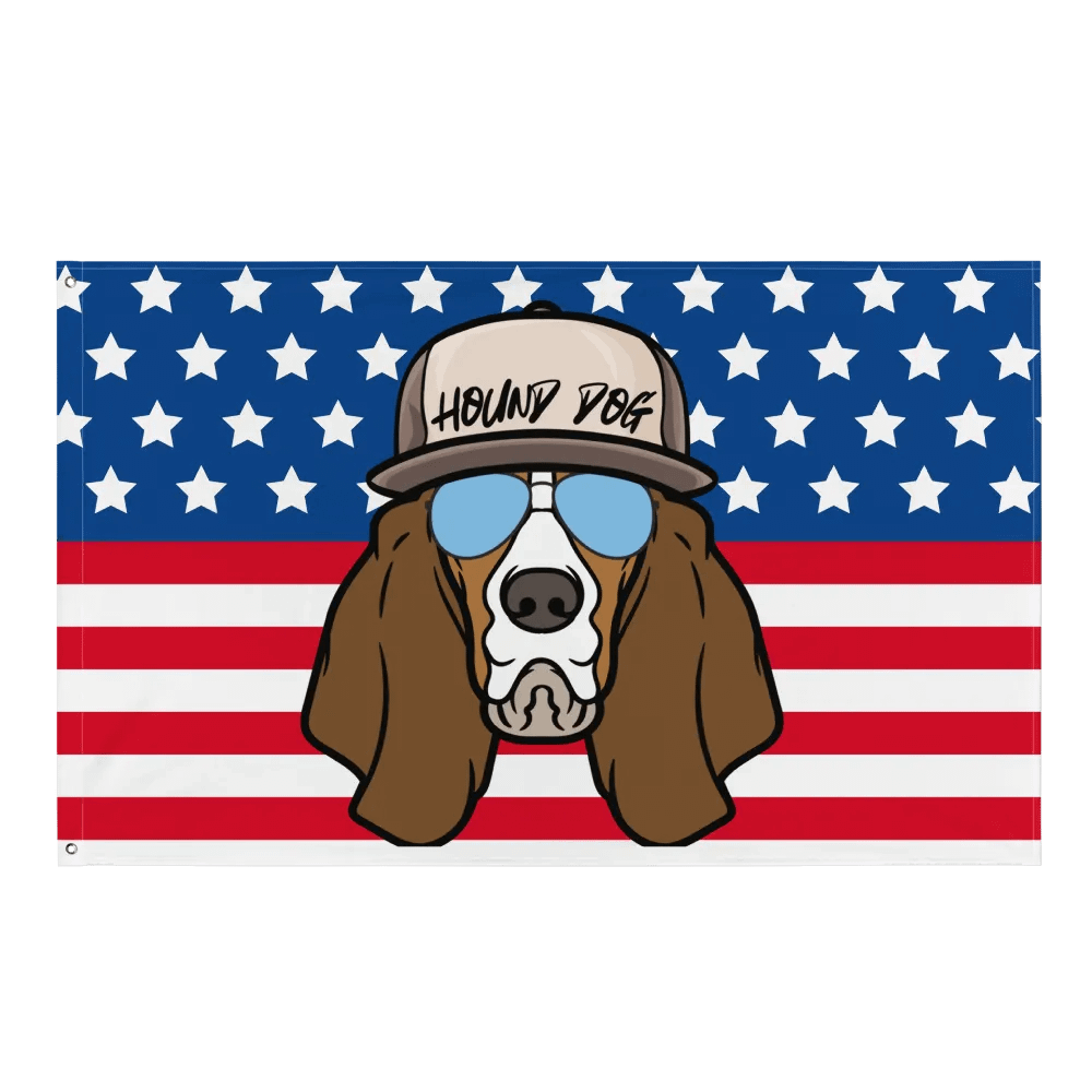 Hound Dog Flag product image (1)