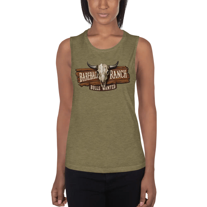 Bareback Ranch Flowy Women's Tank Top product image (1)