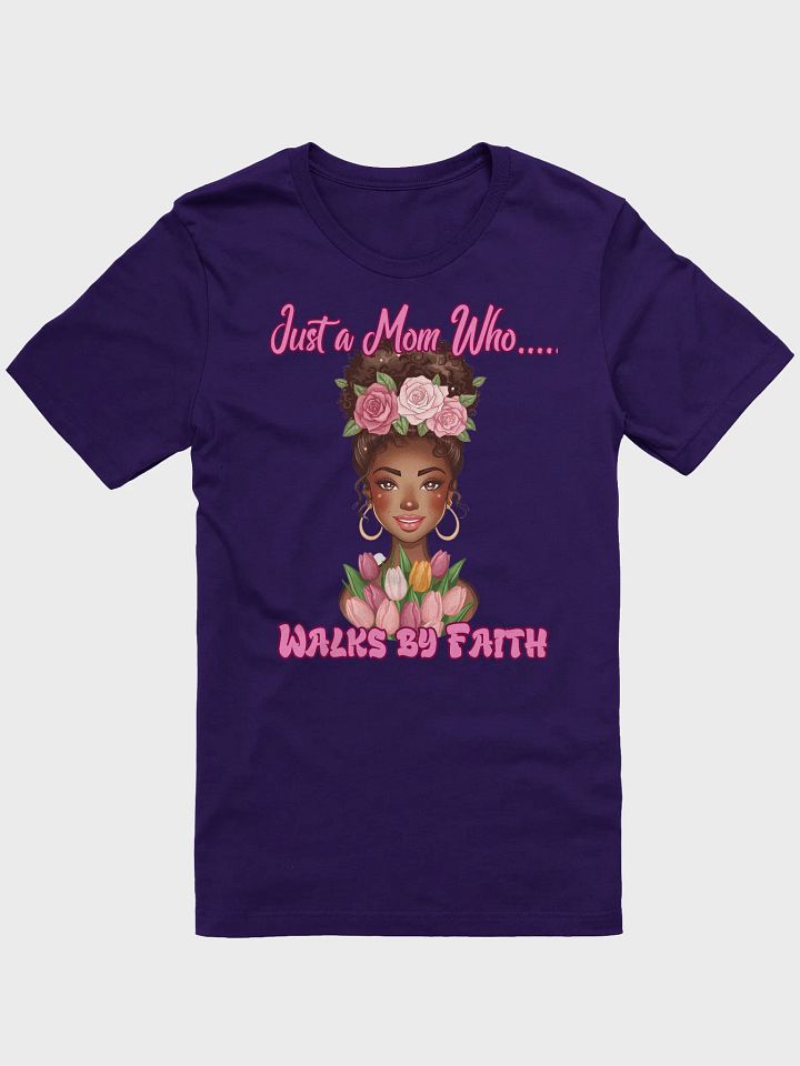 Faithful Mom Floral Tee product image (1)