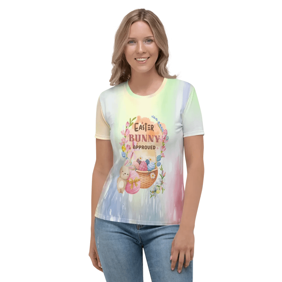 Easter Bunny Approved All Over Print T-shirt product image (2)