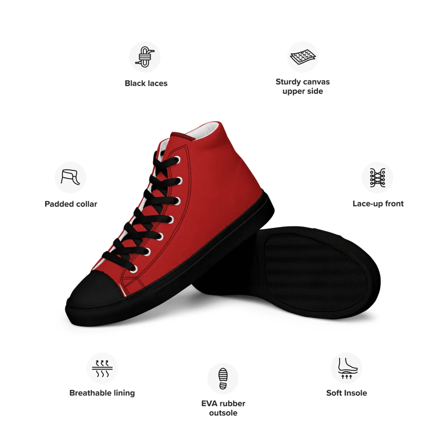 Carmine Vibes High Top Shoes product image (5)