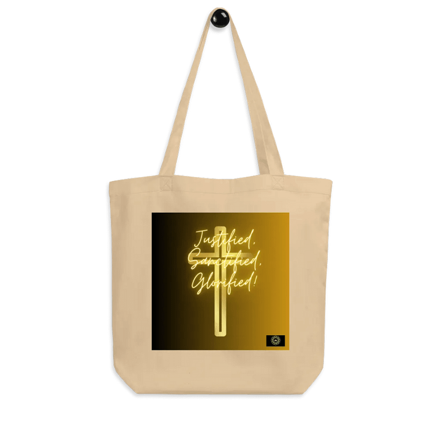 Justified, Sanctified, Glorified! Eco Tote product image (6)