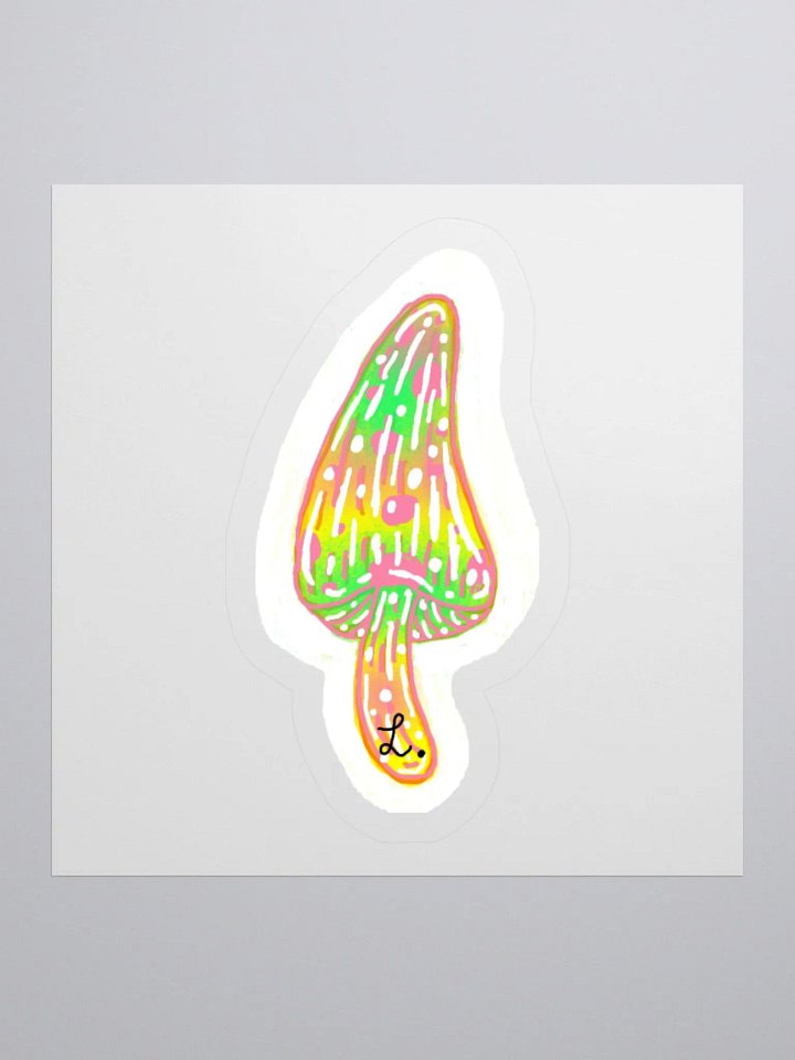 Luminous Mushroom Kiss Cut Stickers product image (2)