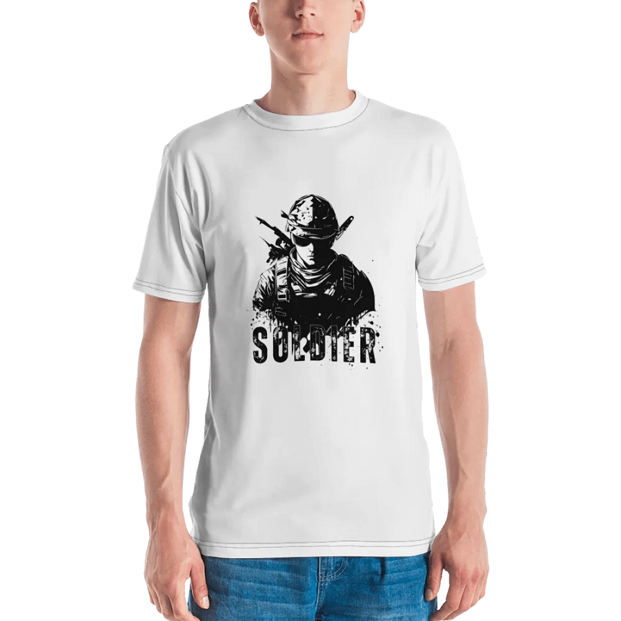 soldier print t-shirt product image (2)