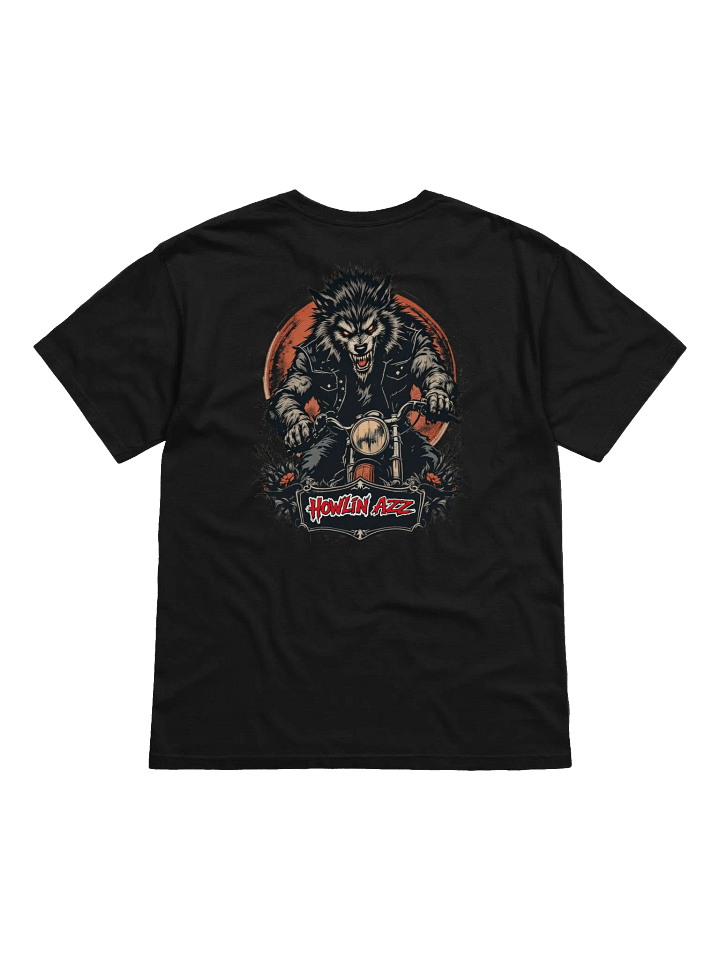 Rebel Undead Howlin Azz T Shirt product image (2)