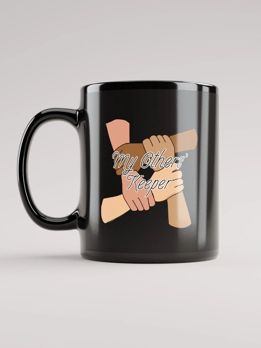 My Others' Keeper Black Mug product image (12)