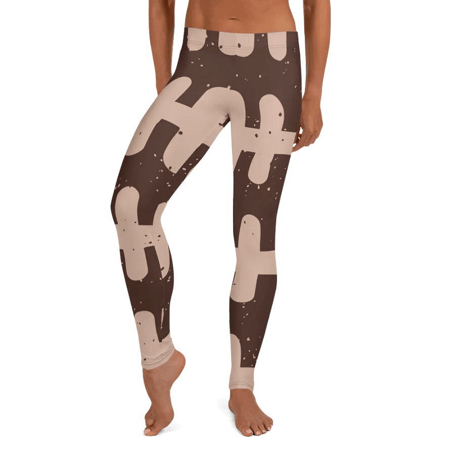 Customizable Textured Tan Lines Leggings product image (9)