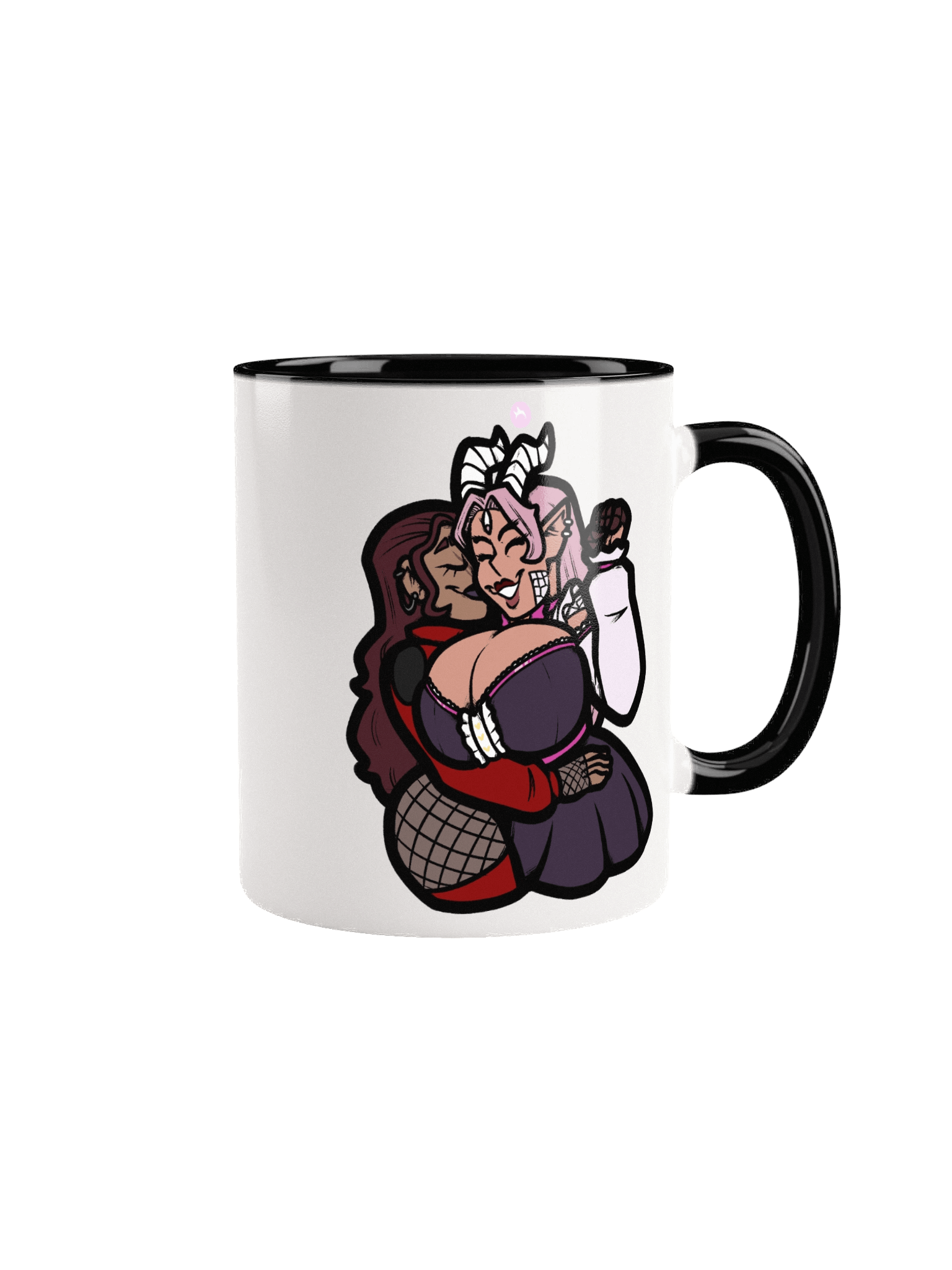 Kira and Stellah hug mug product image (1)