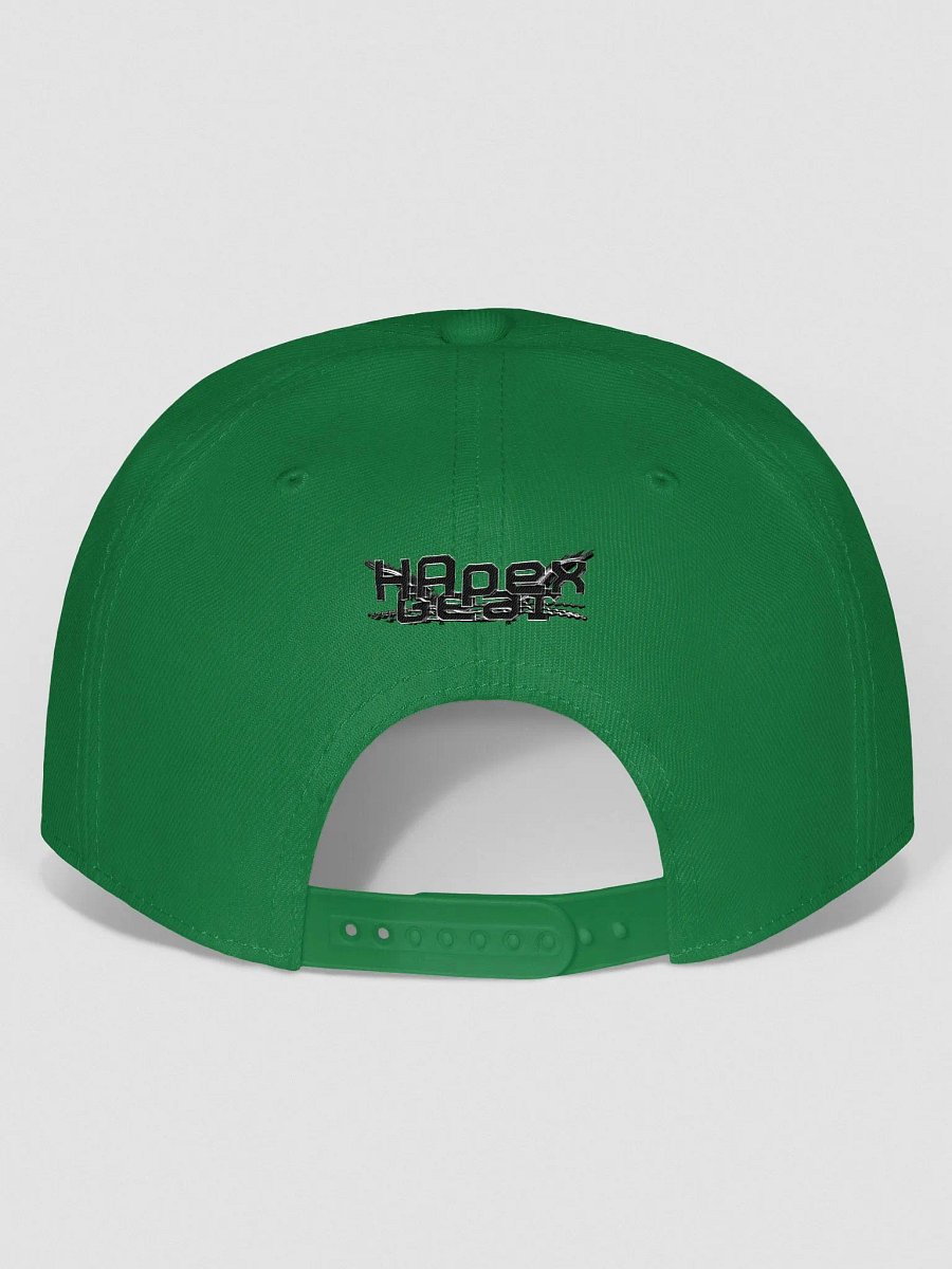 Wool Blend Snapback Cap - Embroidery - Black HApex Gear White Logo Cap product image (4)