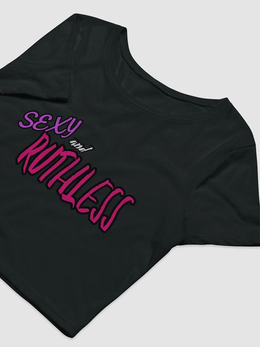 "Sexy and Ruthless" Bella+Canvas Women's Crop Tee product image (5)