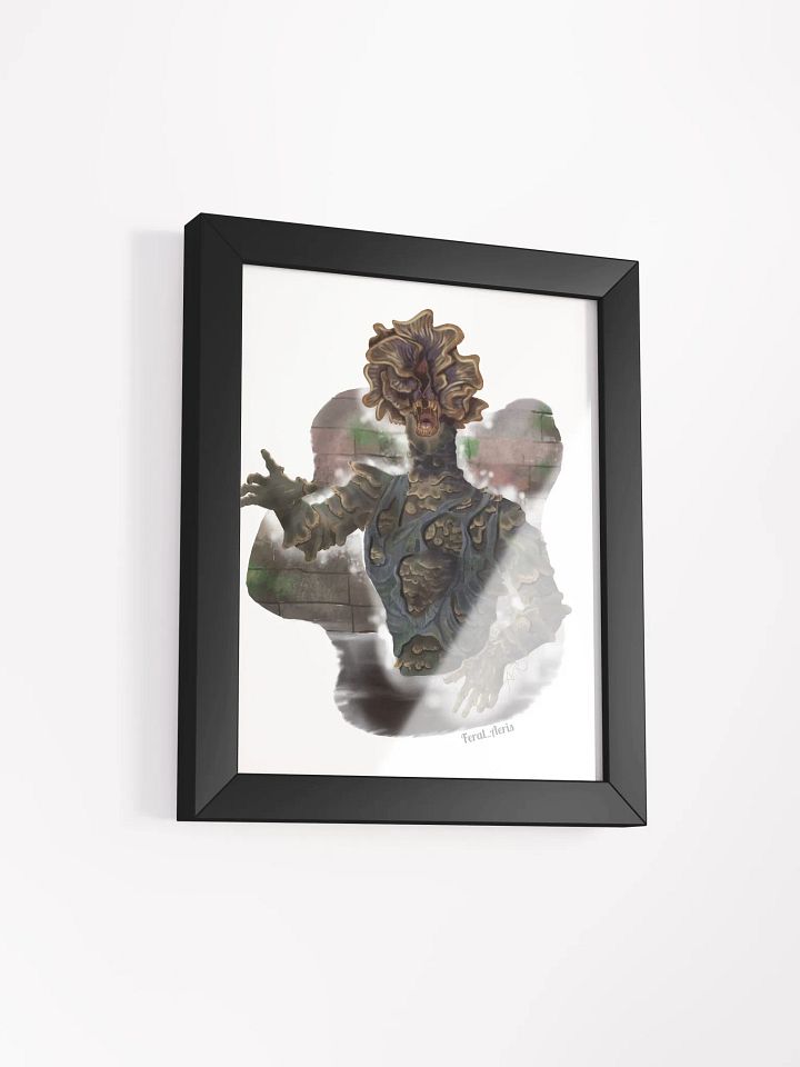 Cordyceps on White Framed Print product image (2)