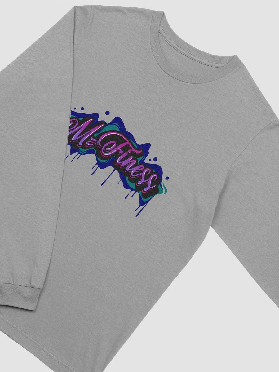 MzFiness Graffiti Style Long Sleeve Tee product image (27)