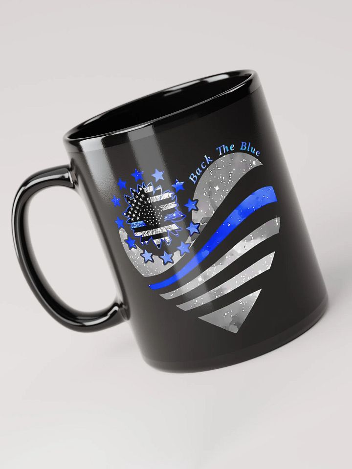 Back the Blue - Black Mug product image (1)