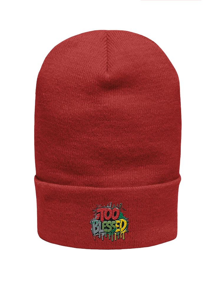 Blessed Graffiti Cuffed Beanie product image (2)