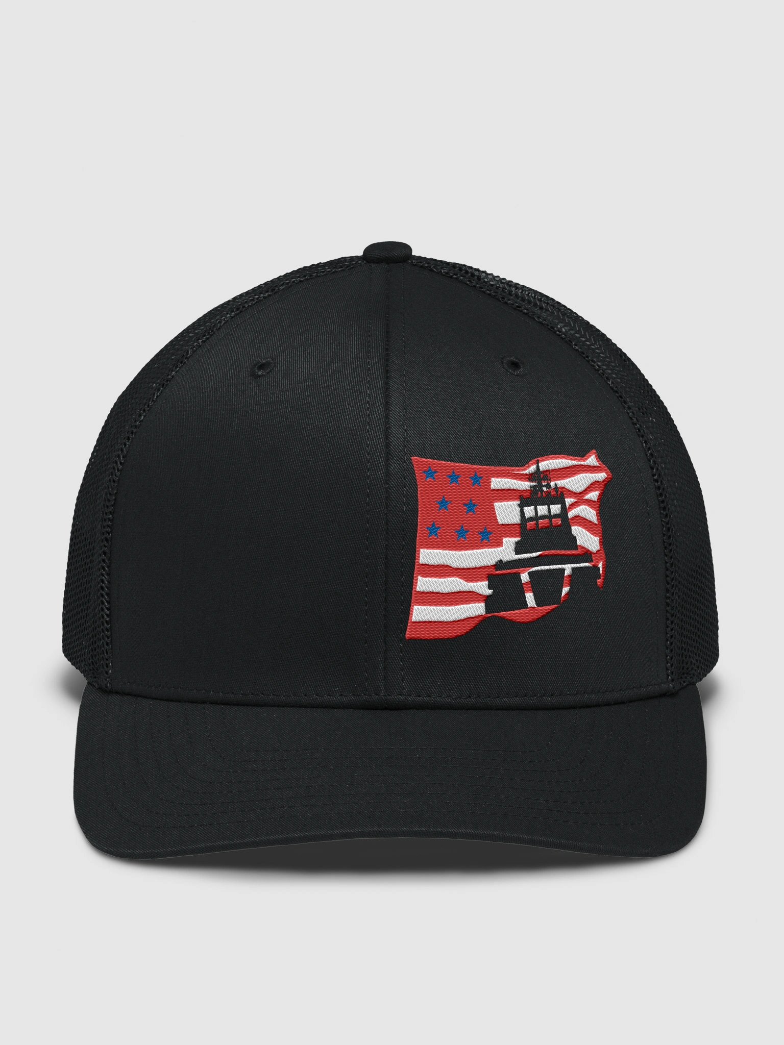 Red Twin Anchor Apparel Richardson Trucker Hat product image (4)