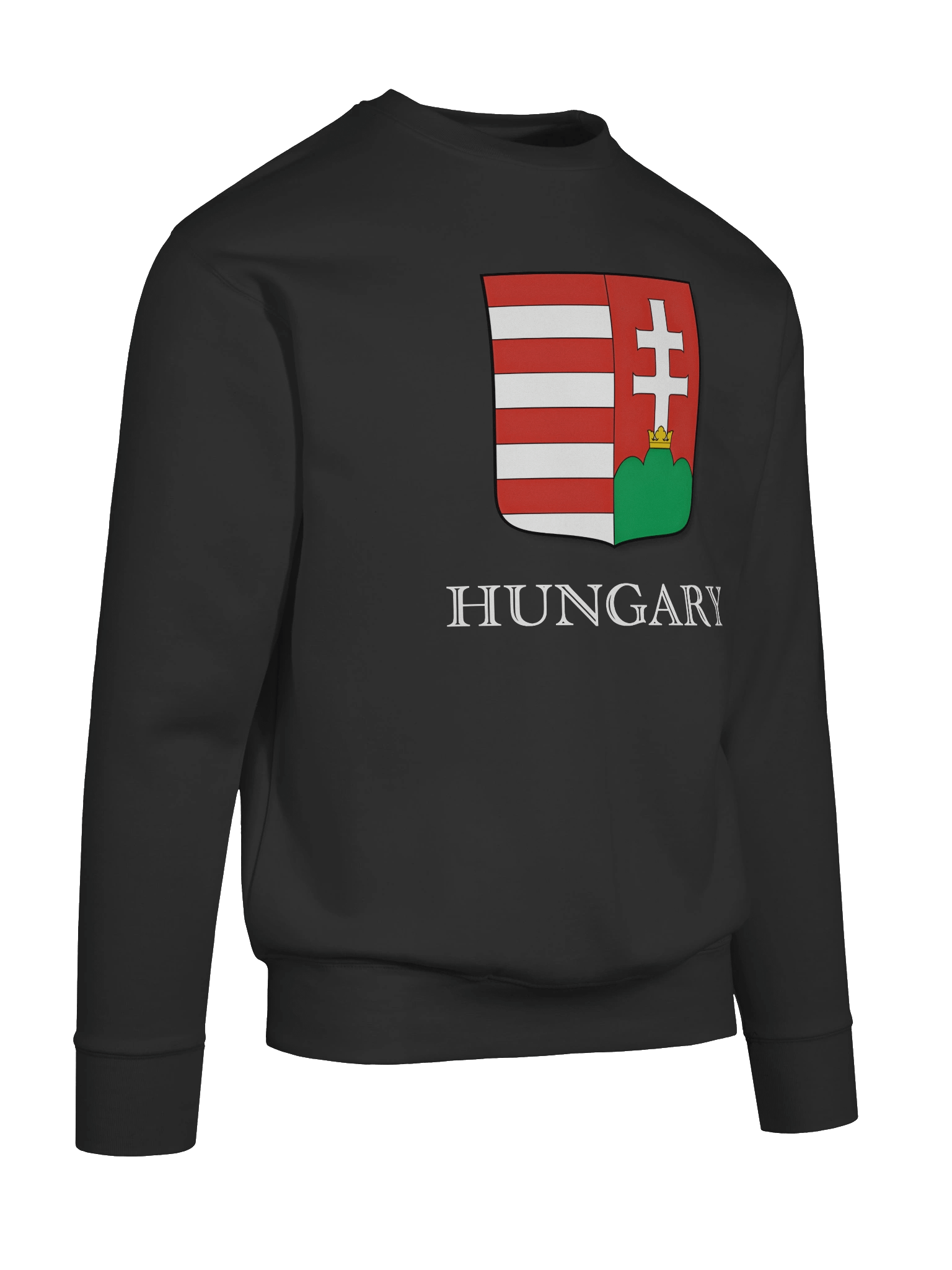 HUNGARY SWEATSHIRT BLACK product image (10)