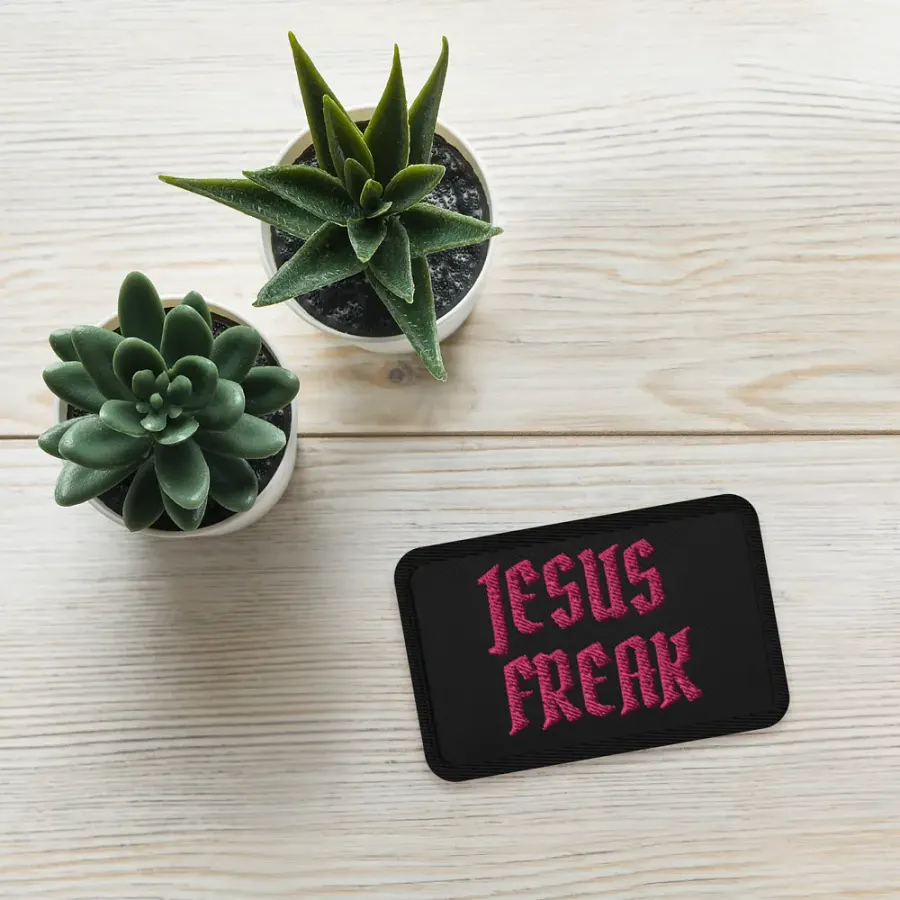 Jesus Freak Pink Patch product image (4)