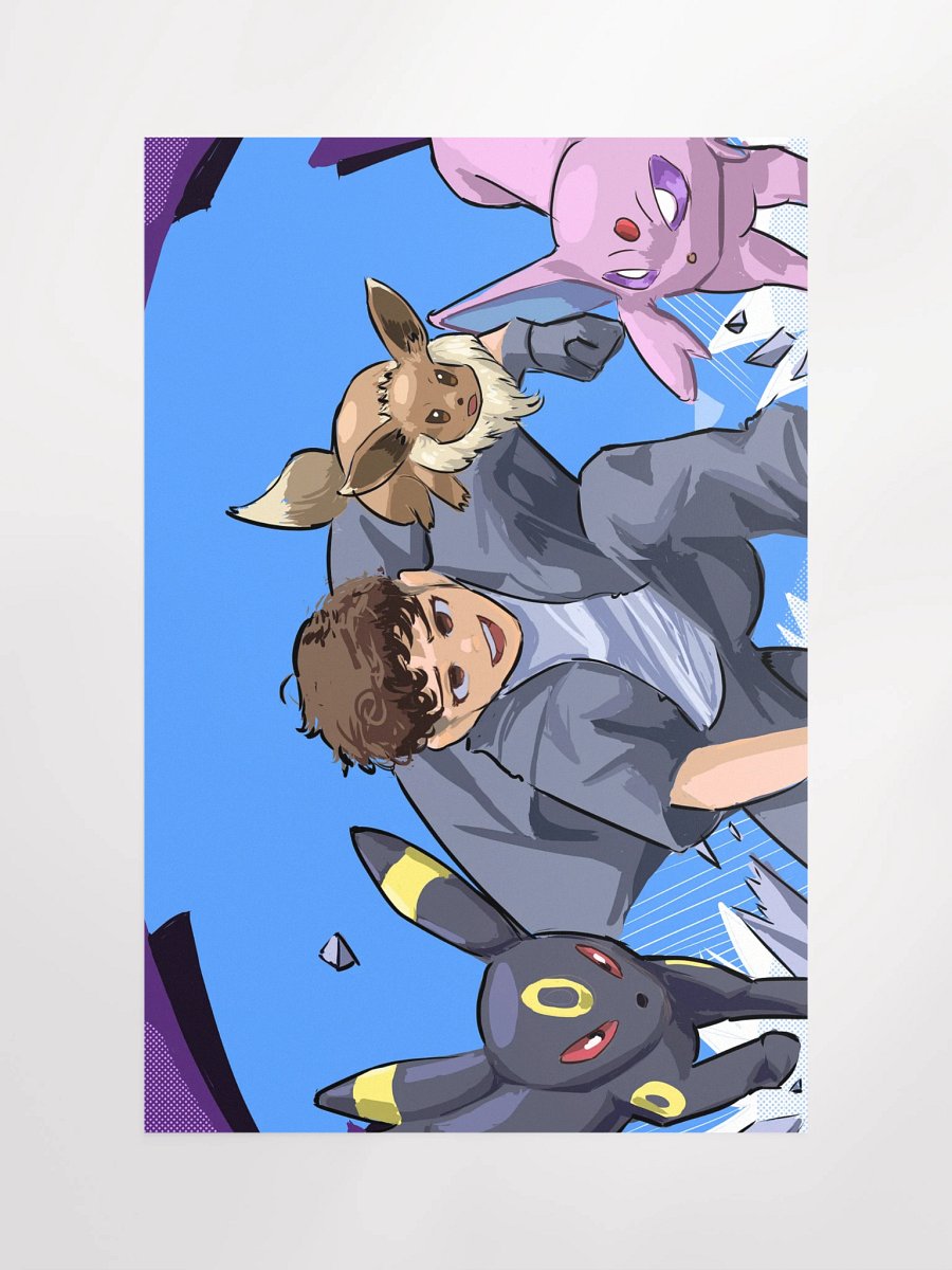 Eevee Grove (Espeon Umbreon) Poster product image (2)