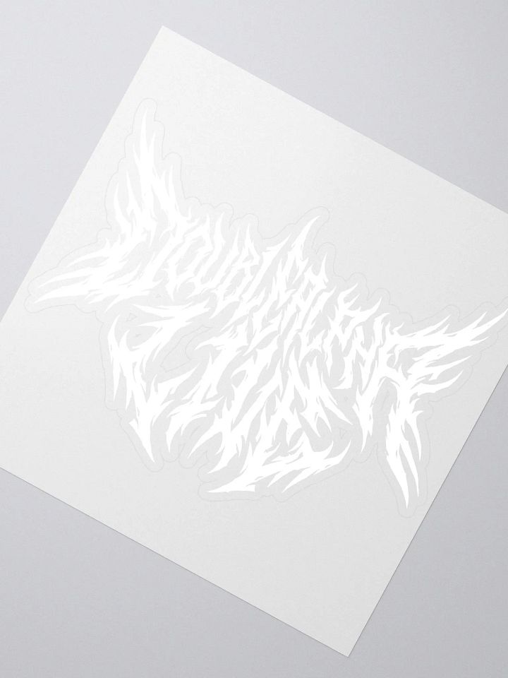 Metal Sticker - White product image (2)
