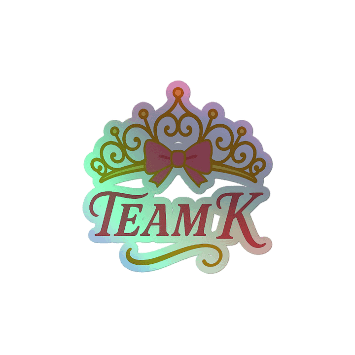 Team K (V-1) STICKERS HOLOGRAPHIC" STICKERS product image (2)