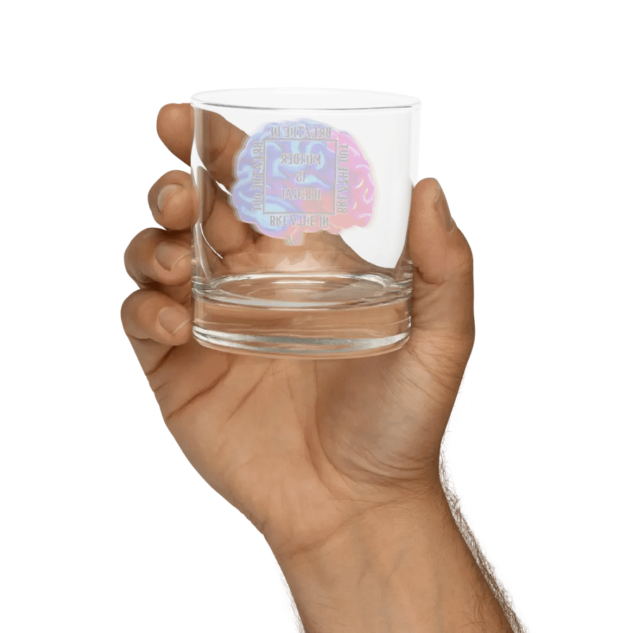 Mindful Reflections Rocks Glass product image (8)