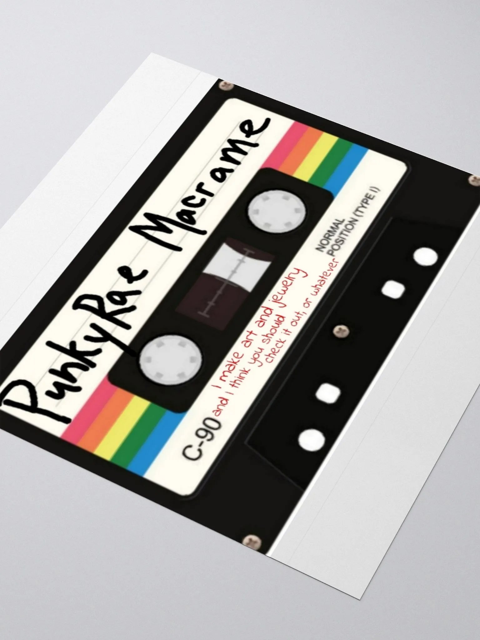 Punk Mix Tape Sticker product image (9)