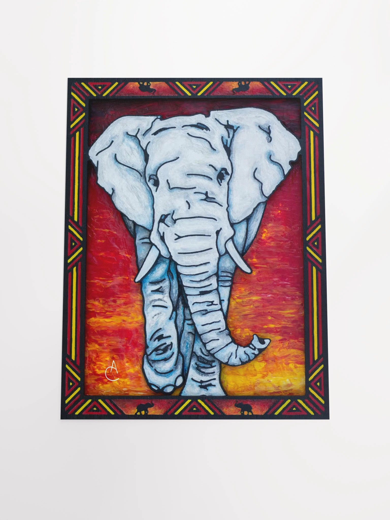 Sunrise on the Elephant Print product image (4)