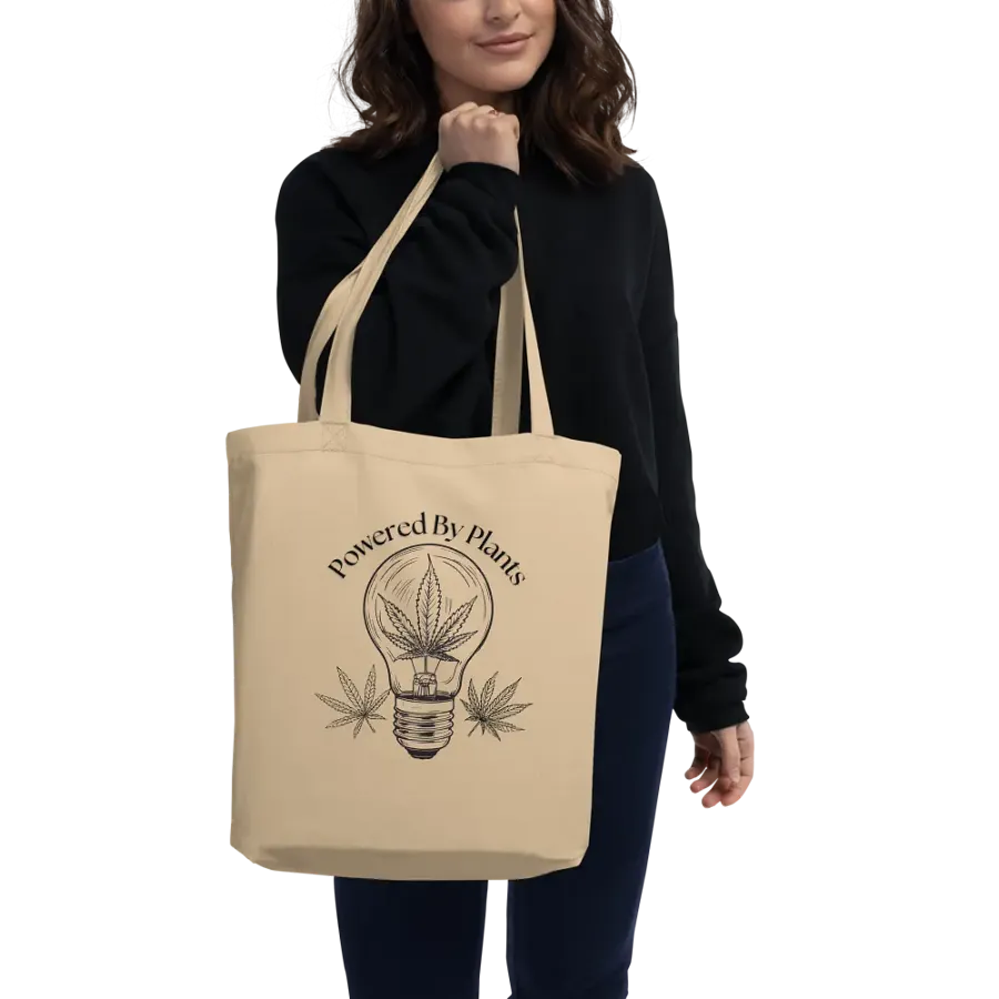 Powered by Plants Tote Bag product image (2)