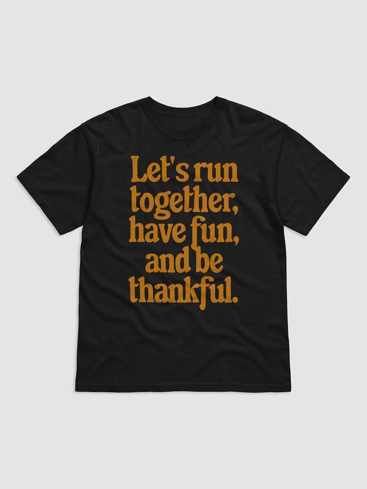 Gratitude Run Orange Tee product image (1)