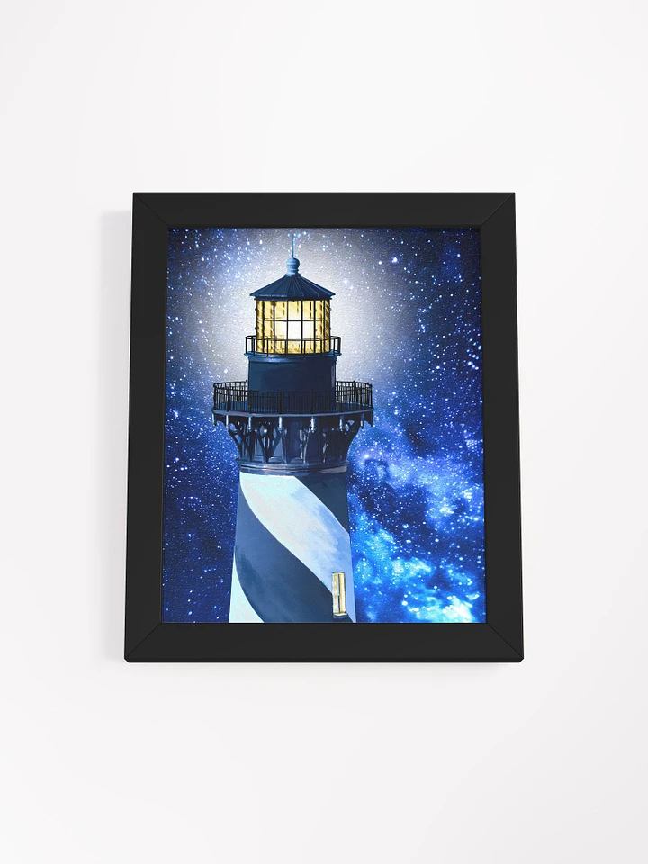 Cape Hatteras Lighthouse At Night - North Carolina Framed Poster product image (10)