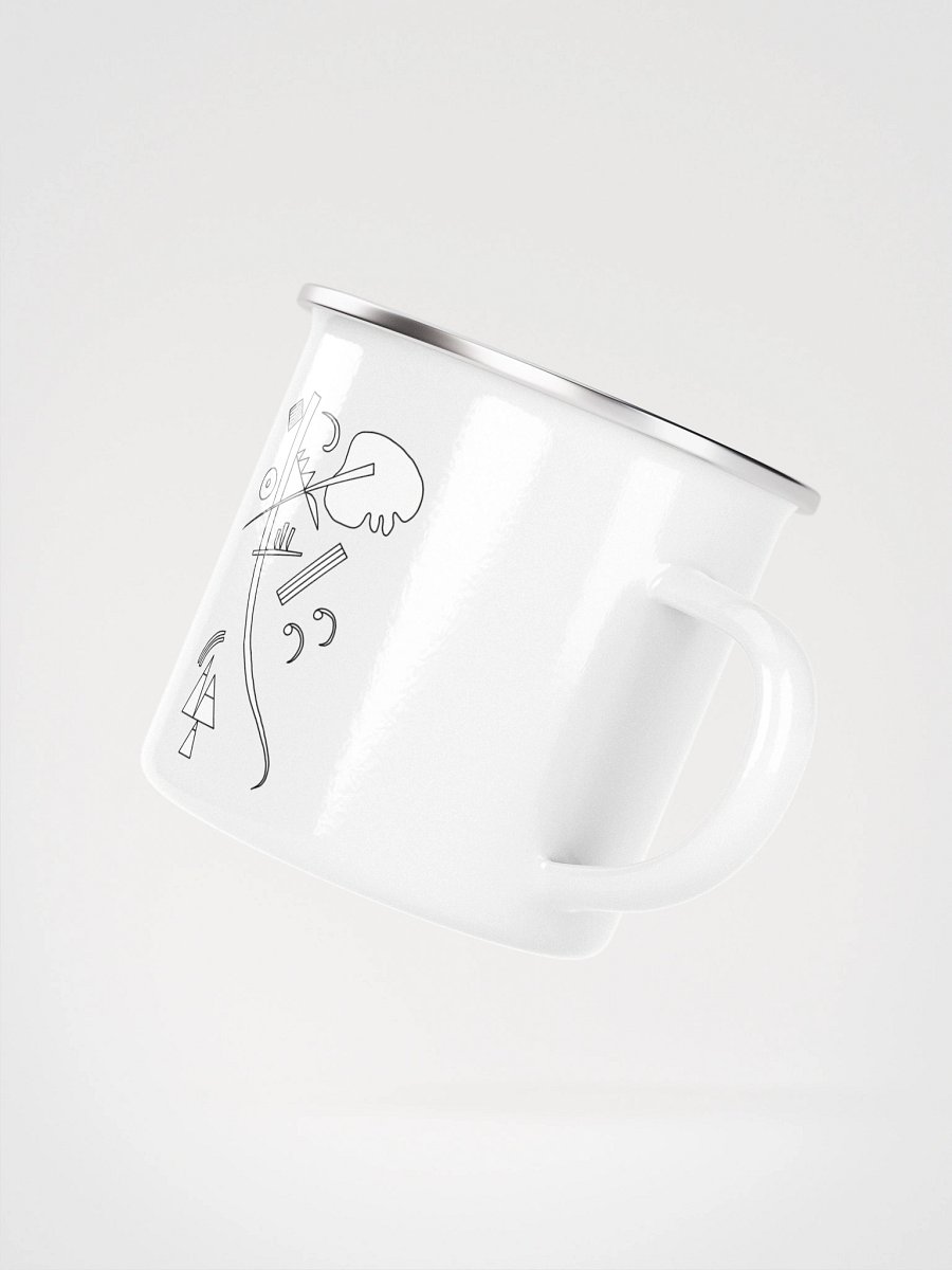 Color-Your-Own Kandinsky Enamel Mug product image (3)