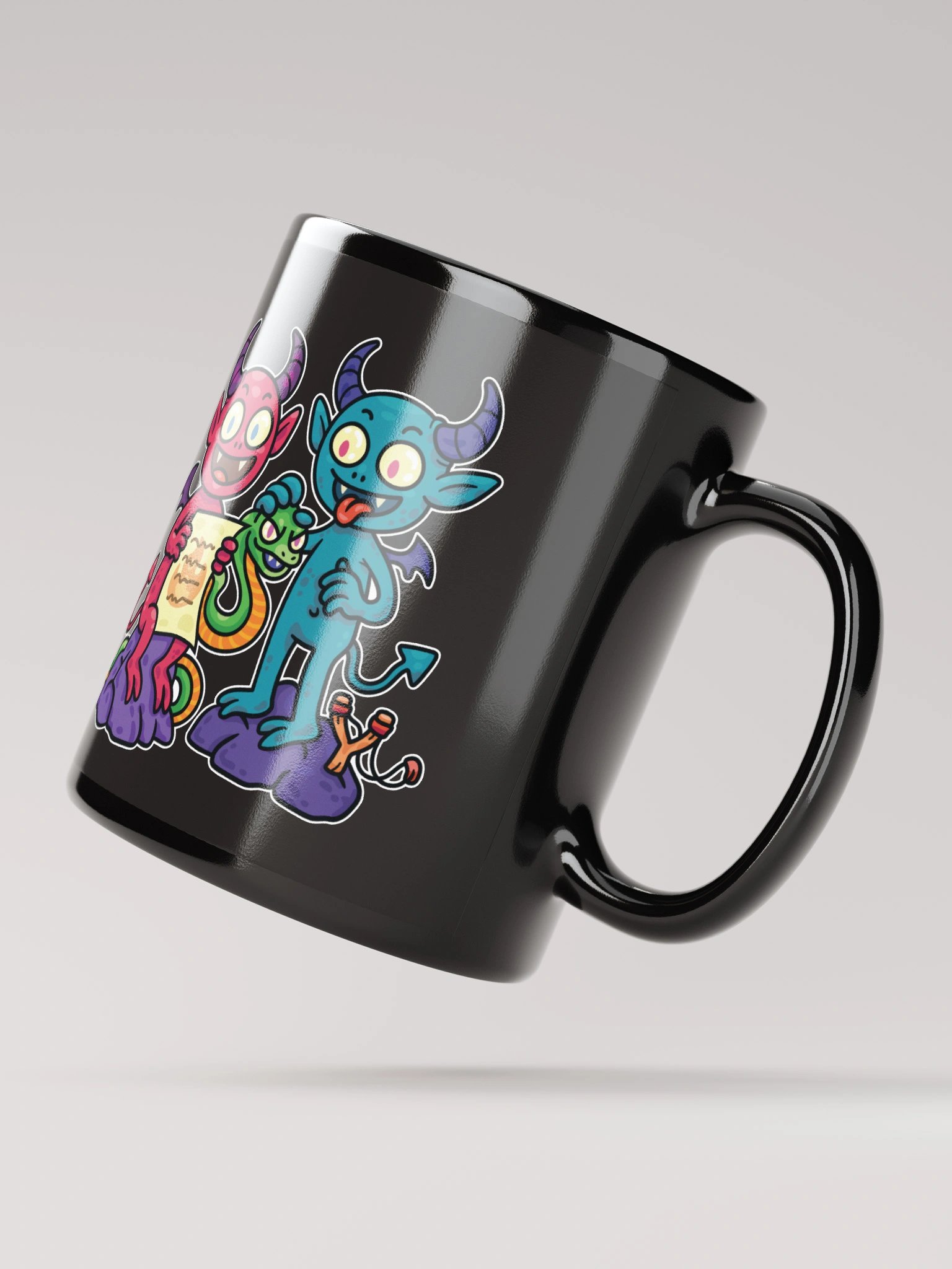 Mischief in a Mug - Quality Mug / Black product image (3)