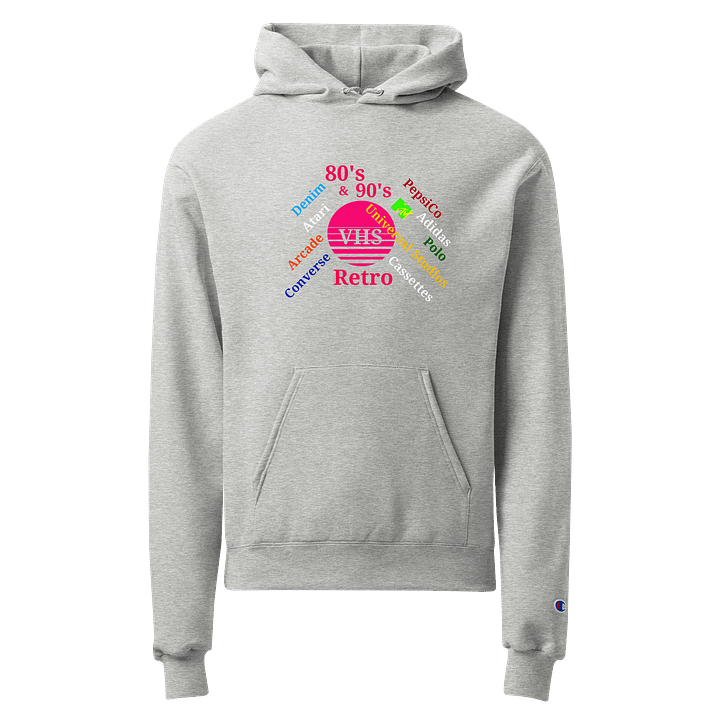 Retro VHS Nostalgia Champion Hoodie product image (1)
