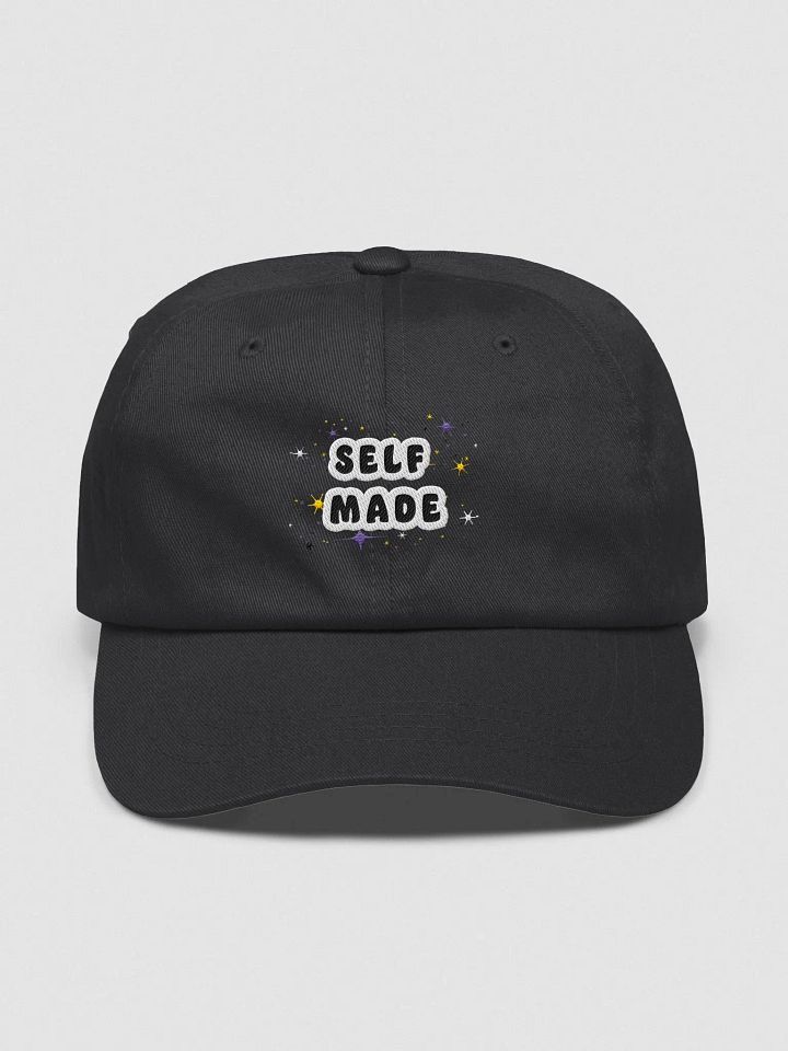Self-Made (Nonbinary Version) embroidered Hat product image (1)