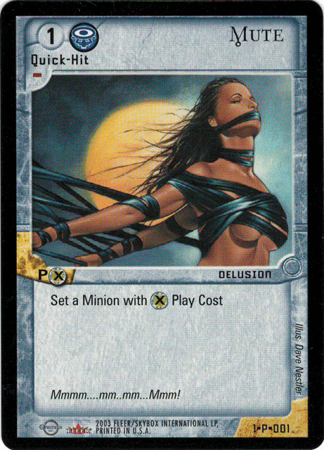 Ophidian 2350 CCG Promo "Mute" product image (1)