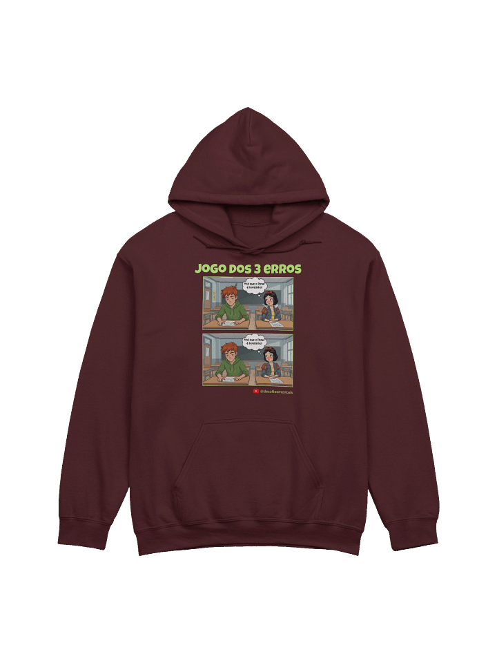 Hoodie Unissex (Jogo dos 3 Erros): Peter e Branca de Neve product image (2)