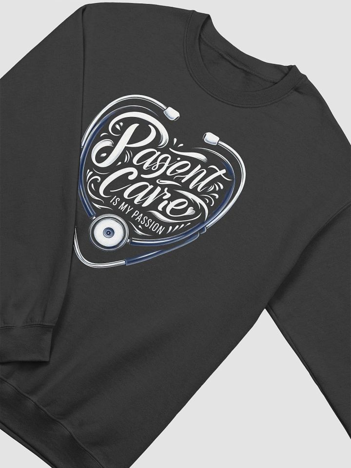 Passion for Patient Care Heart Stethoscope Sweatshirt product image (14)