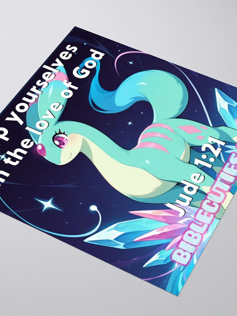 Bible Cuties Sam - Keep yourselves in the love of God Sticker product image (6)