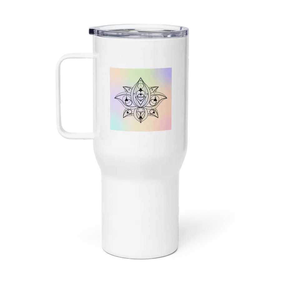 Sacred Lotus Thermal Mug product image (8)