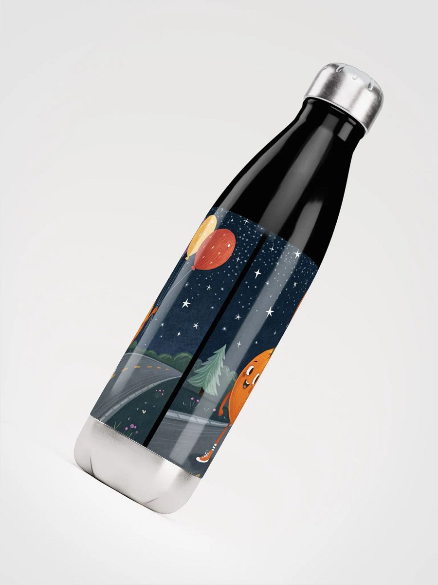 Happy Orange Stainless Steel Water Bottle product image (4)