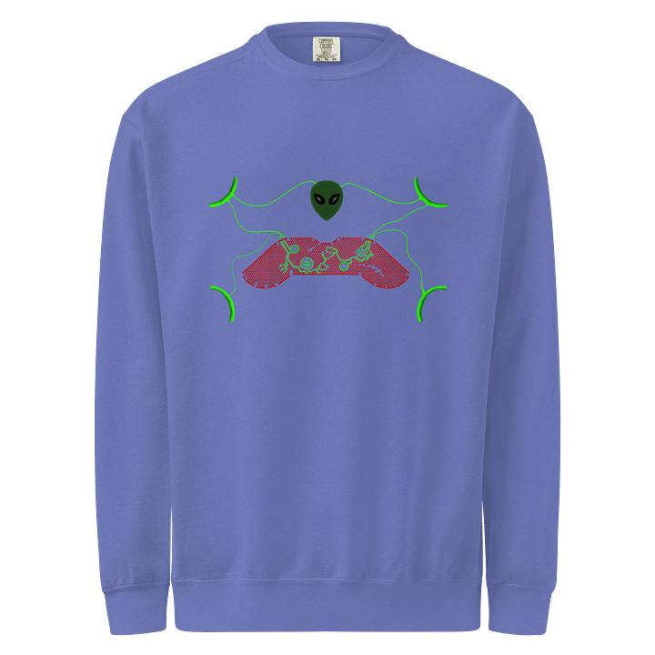 Galactic Gamer Alien Sweatshirt product image (1)