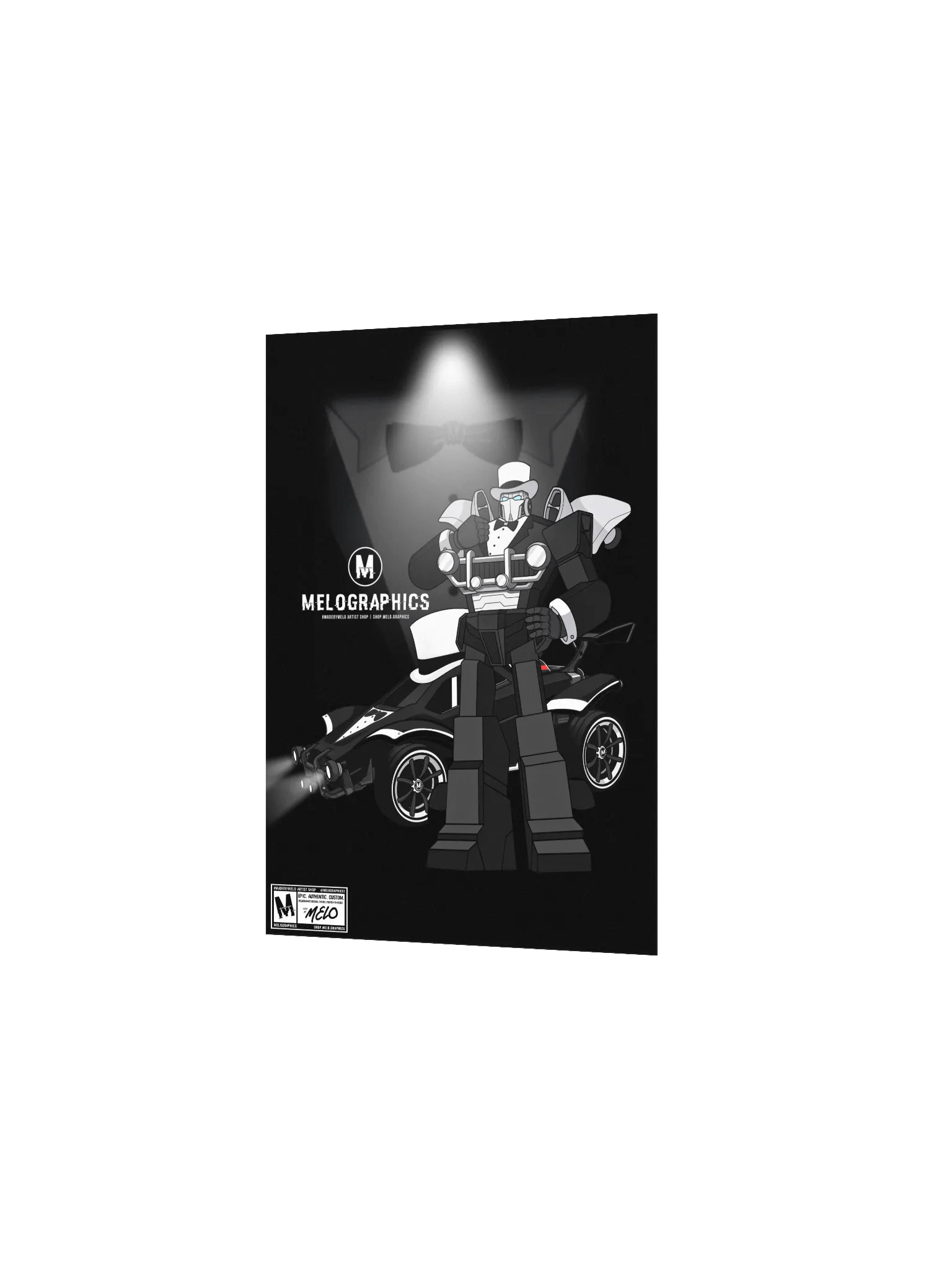 Fancy Carball Bot - Matte Poster | #MadeByMELO product image (3)