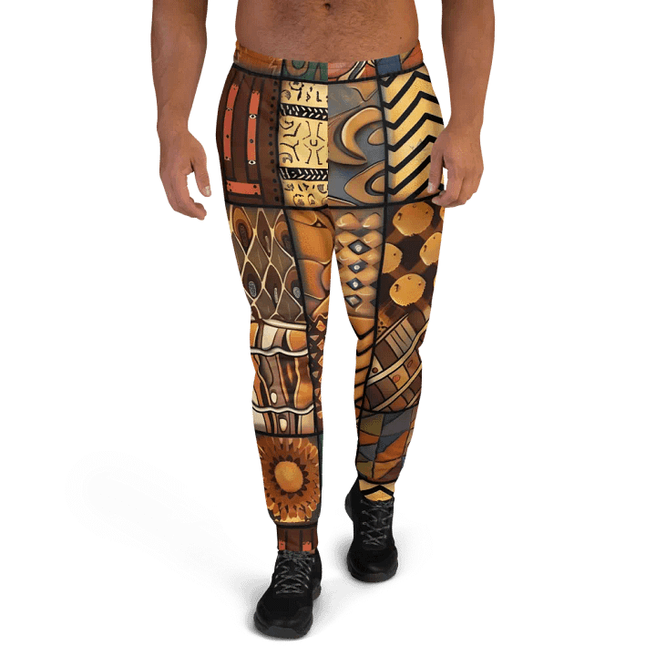 Tribal Elegance: African Patterns Joggers product image (2)