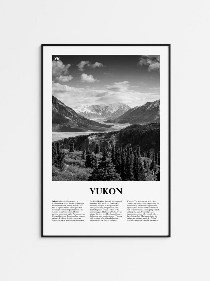 Yukon 01 Newspaper Poster product image (1)