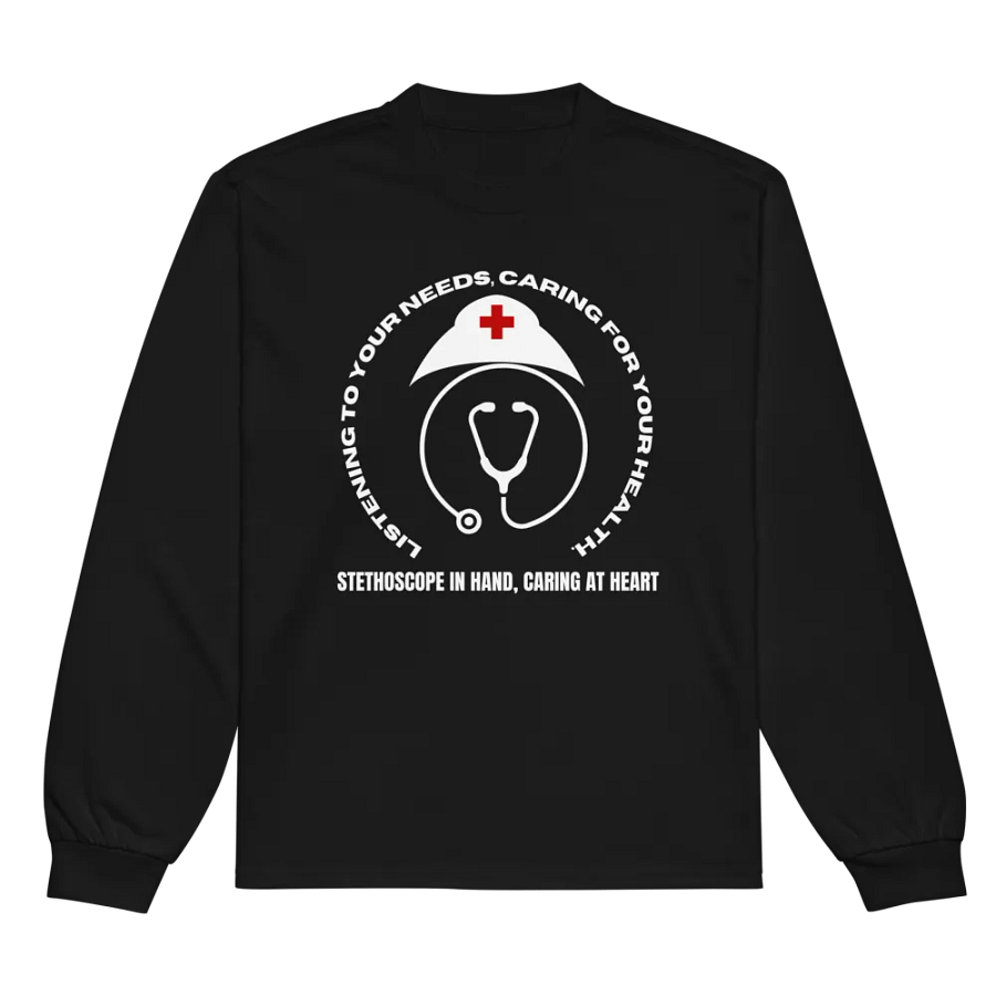 Heartbeat Health Logo Long Sleeve Shirt product image (5)