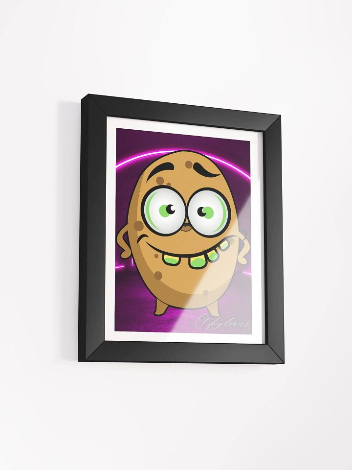 Spud-tacular Neon Glow Poster product image (2)