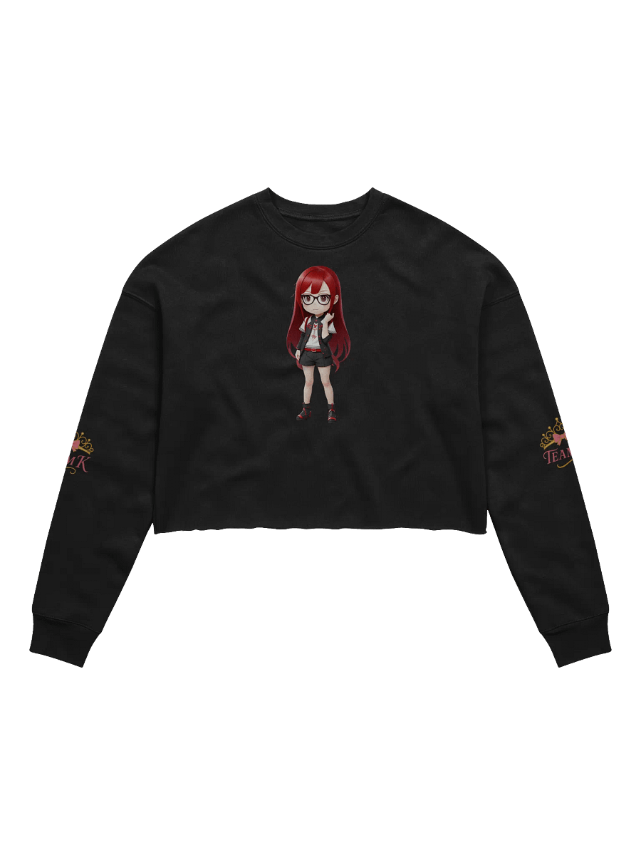 (Red CHIBI) K Crop Sweatshirt product image (1)