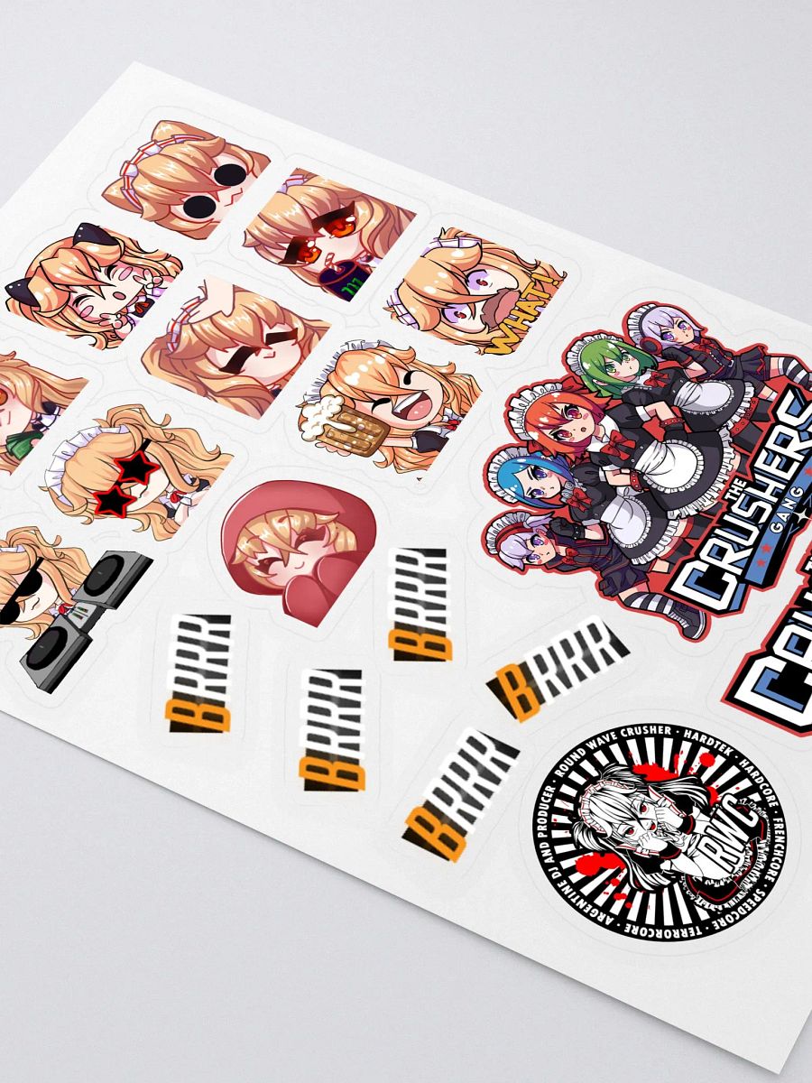 Lizzy and the Crushers Gang Sticker Sheet product image (2)