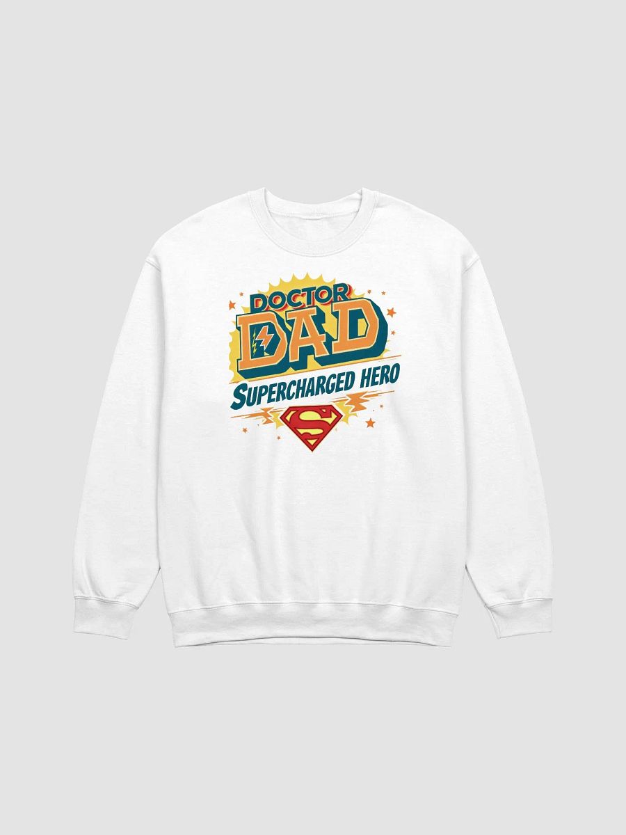 Supercharged Doctor Dad Crewneck Sweatshirt product image (9)
